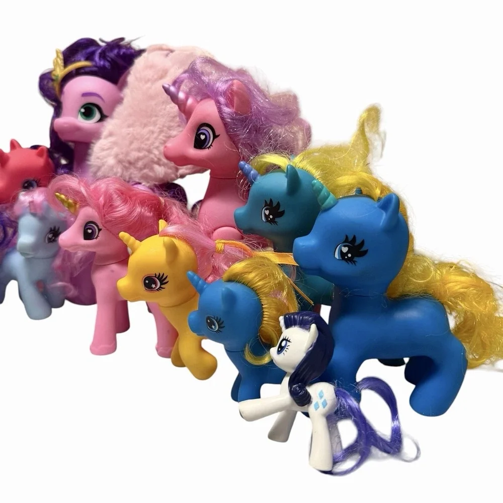 My Little Pony Singing Star Princess Petals & Lot Of  12 Unicorn Ponies READ